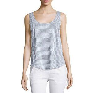 Rag & Bone Jean Tank Top Stripes Linen Cotton